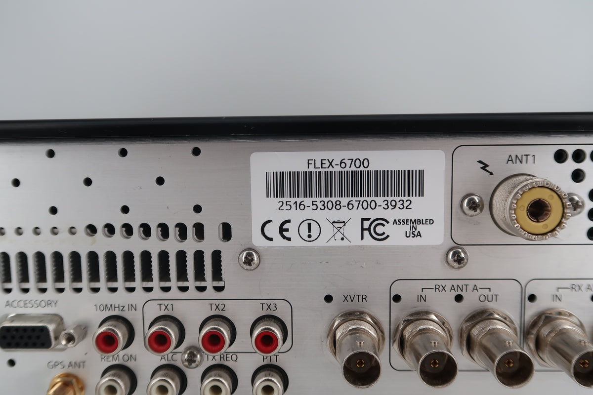 U20125 Used FlexRadio Flex-6700 HF/50MHz SDR Transceiver with GPSDO