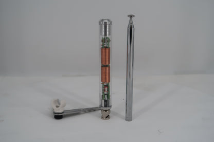 U20129 Used Elecraft AX1 Multi-Band Whip Antenna w/ AXB1 Whip Bipod