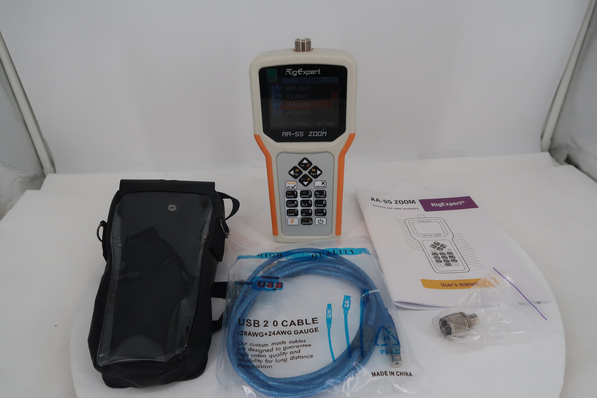 U20130 Used RigExpert AA-55 Zoom Antenna Analyzer