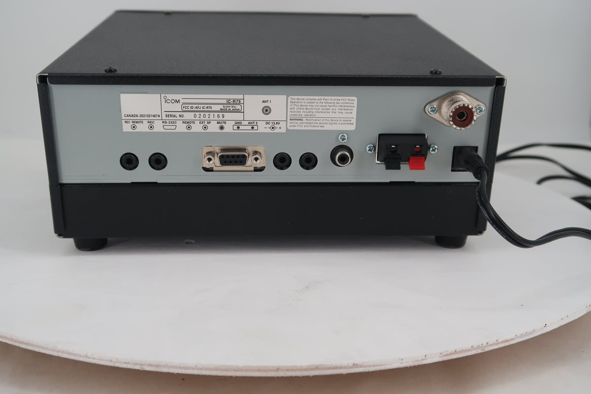 U20131 Used Icom IC-R75 Communications Receiver