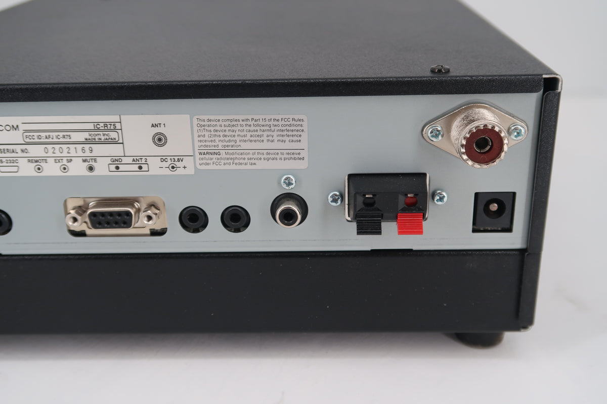U20131 Used Icom IC-R75 Communications Receiver