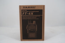 U20133 Never Used Yaesu FT-4X VHF/UHF Dual Band FM Transceiver