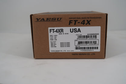 U20133 Never Used Yaesu FT-4X VHF/UHF Dual Band FM Transceiver