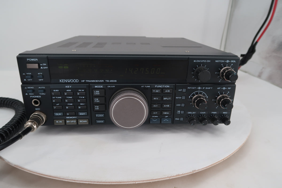 U20137 Used Kenwood TS-450S HF Transceiver with ATU