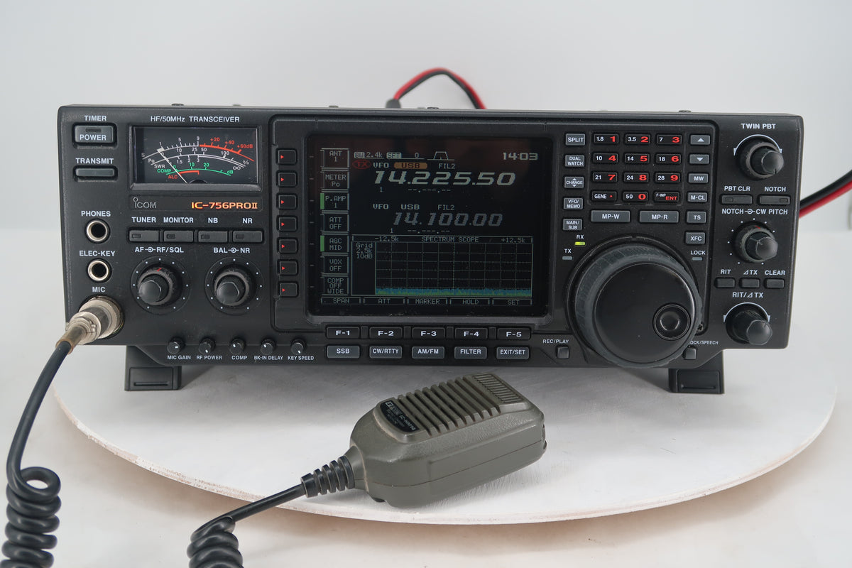 U20145 Used Icom Ic-756 Pro II HF/50MHz Transceiver