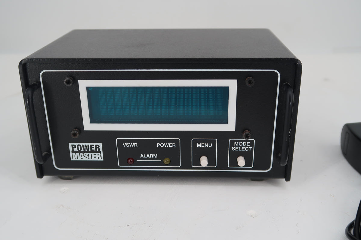 U20146 Used Array Solutions PowerMaster Digital RF Power & VSWR Meter w/ 3 kW HF Coupler