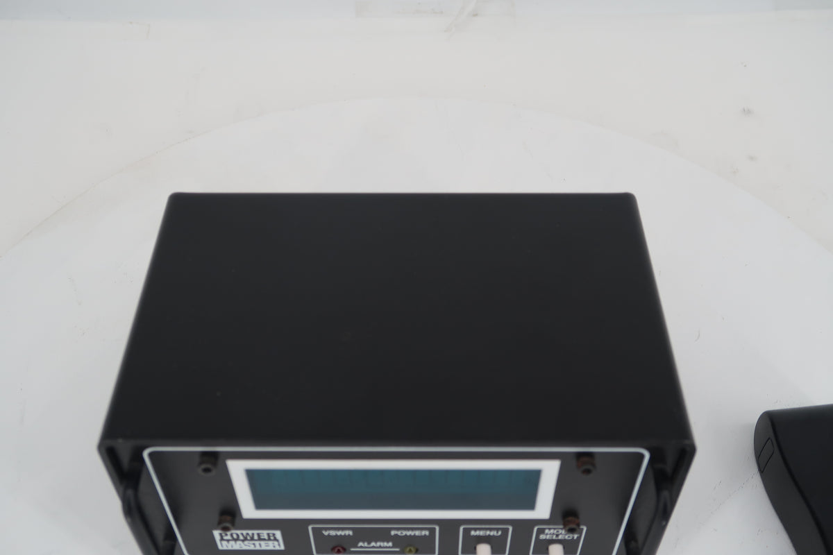 U20146 Used Array Solutions PowerMaster Digital RF Power & VSWR Meter w/ 3 kW HF Coupler