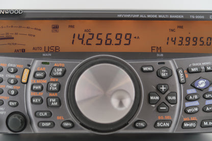 U20147 Used Kenwood TS-2000 All Mode Multi-Band Transceiver