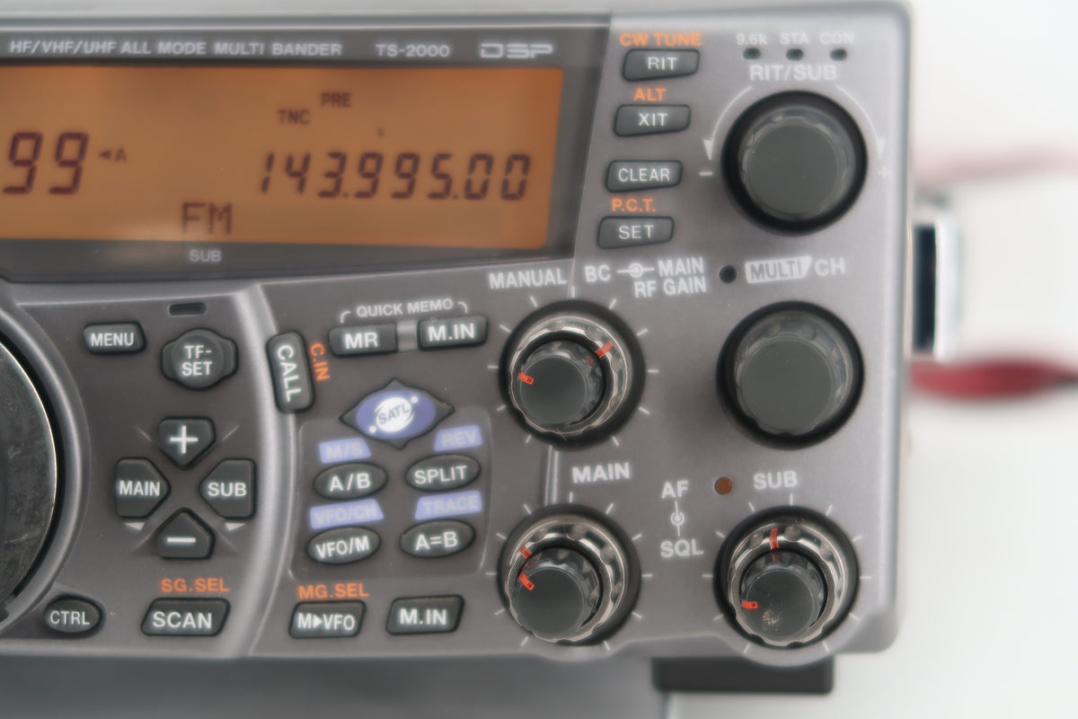 U20147 Used Kenwood TS-2000 All Mode Multi-Band Transceiver