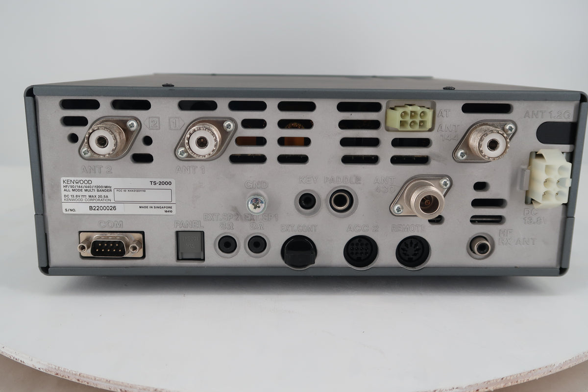U20147 Used Kenwood TS-2000 All Mode Multi-Band Transceiver