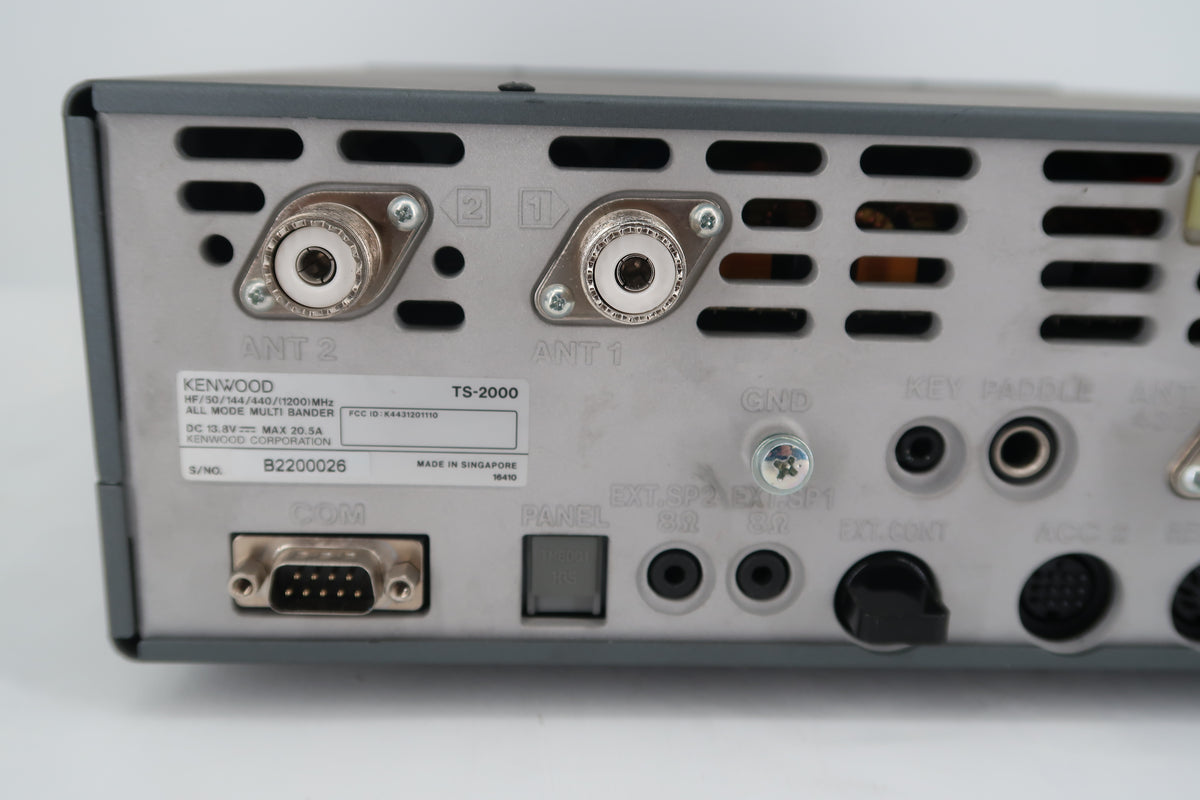 U20147 Used Kenwood TS-2000 All Mode Multi-Band Transceiver