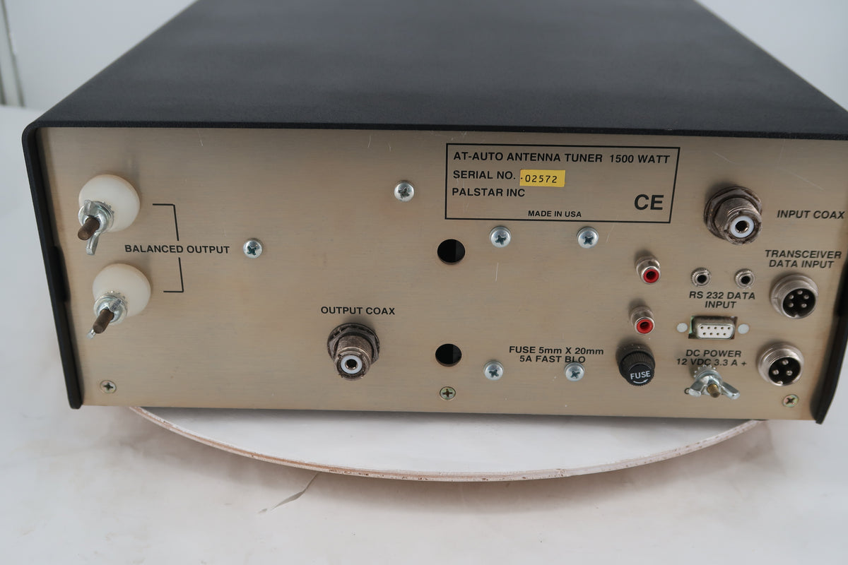 U20148 Used Palstar AT-Auto 1500W Automatic Antenna Tuner