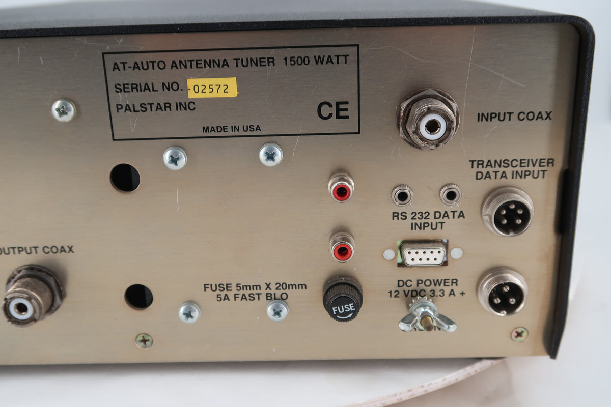 U20148 Used Palstar AT-Auto 1500W Automatic Antenna Tuner