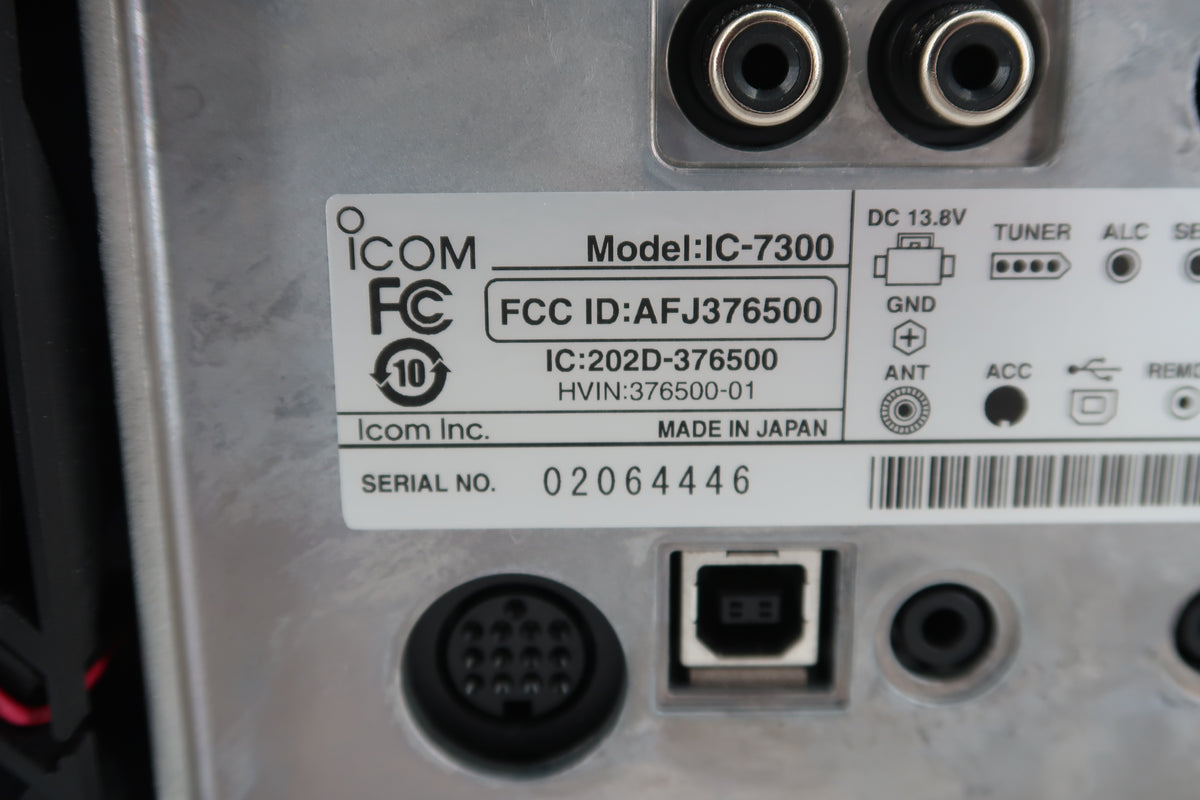 U20149 Used Icom IC-7300 HF/50MHz Transceiver