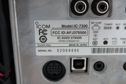 U20149 Used Icom IC-7300 HF/50MHz Transceiver
