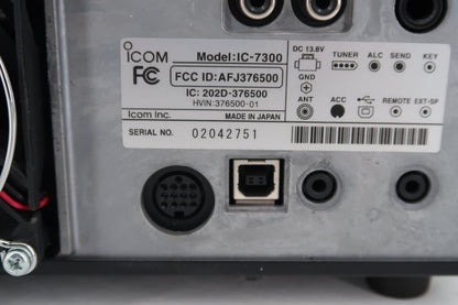 U20150 Used Icom IC-7300 HF/50MHz Transceiver