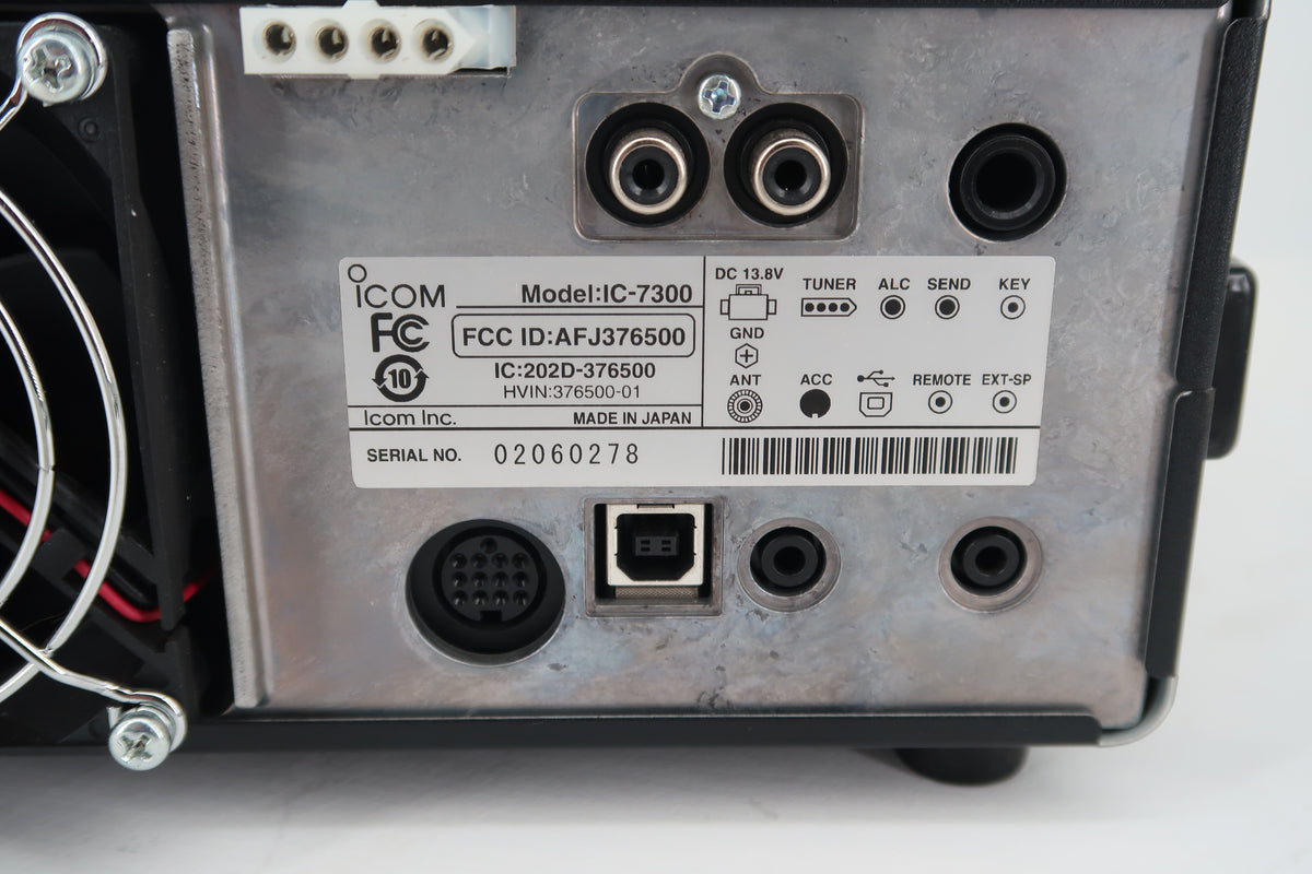 U20151 Used Icom IC-7300 HF/50MHz Transceiver
