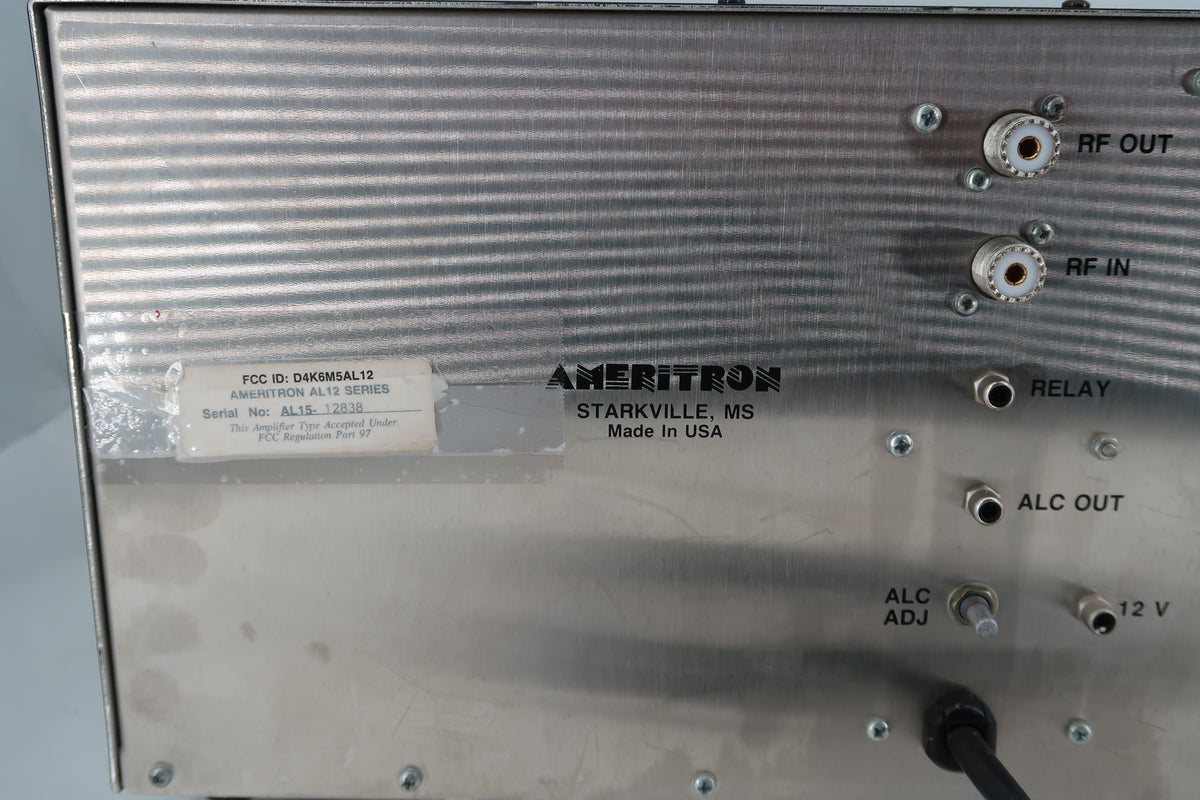 U20153 Used Ameritron AL-1500 Linear Amplifier - Legal Limit-Peter Dahl-Eimac-Discount for Local Pick up