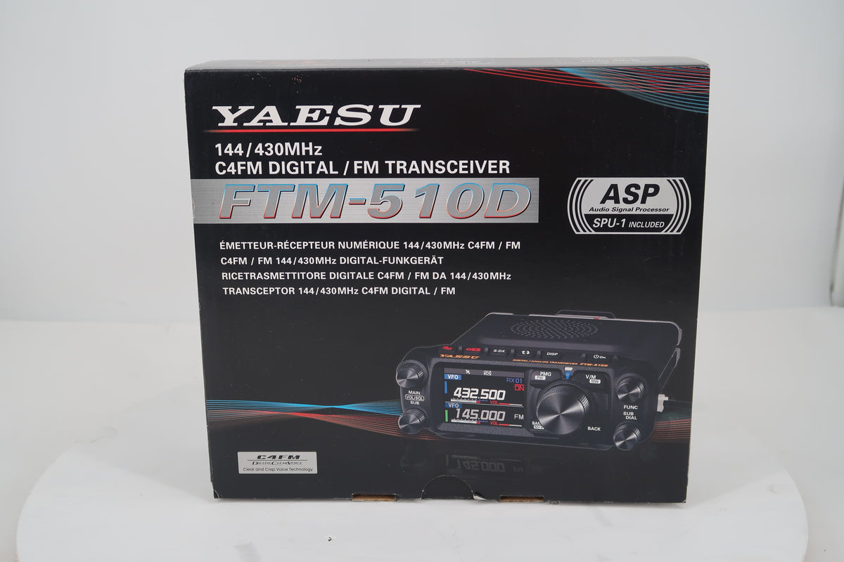 U20154 Used Yaesu FTM-510DR ASP C4FM Digital/FM VHF/UHF Dual Band Mobile Transceiver ASP