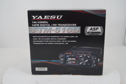 U20154 Used Yaesu FTM-510DR ASP C4FM Digital/FM VHF/UHF Dual Band Mobile Transceiver ASP