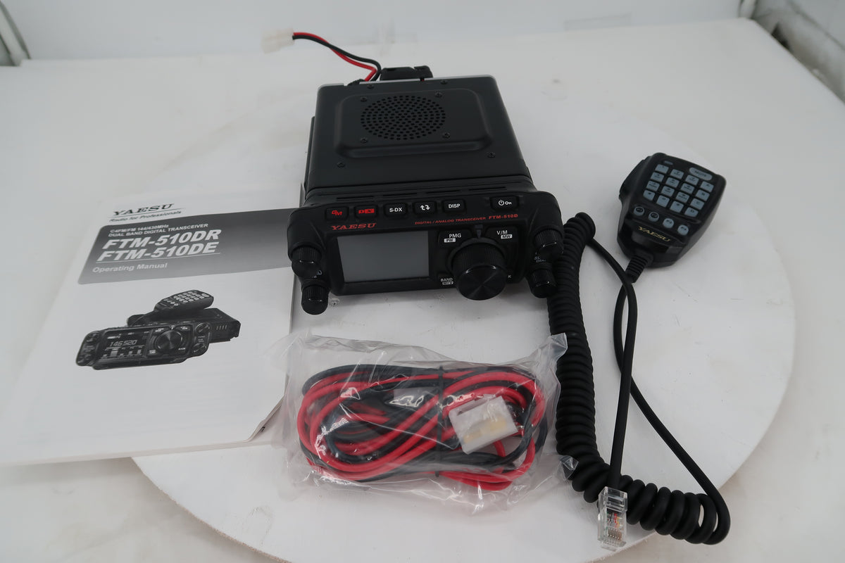 U20154 Used Yaesu FTM-510DR ASP C4FM Digital/FM VHF/UHF Dual Band Mobile Transceiver ASP