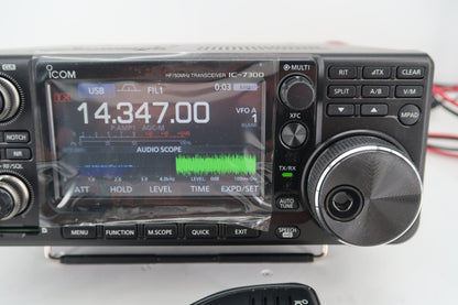 U20156 Used Icom IC-7300 HF/50MHz Transceiver with extras
