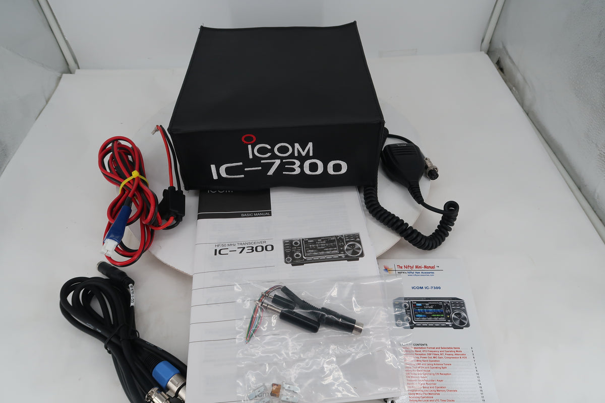 U20156 Used Icom IC-7300 HF/50MHz Transceiver with extras