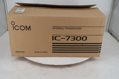 U20156 Used Icom IC-7300 HF/50MHz Transceiver with extras