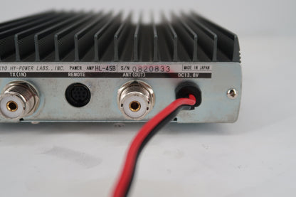 U20157 Used Tokyo HY-Power Labs HL-45B HF/50MHz 45 Watt Amplifier