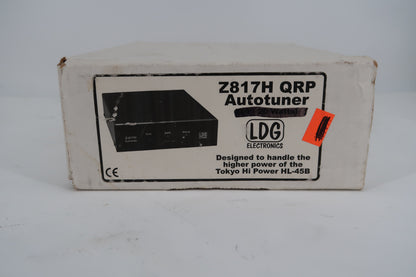 U20158 Used LDG Z817H QRP Autotuner 75 Watt Version Impossible to find