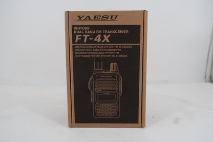 U20159 Never Used FT-4X VHF/UHF Dual Band FM Transceiver