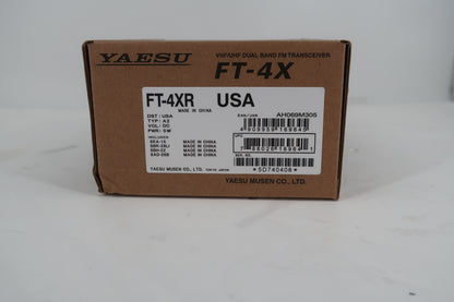 U20159 Never Used FT-4X VHF/UHF Dual Band FM Transceiver