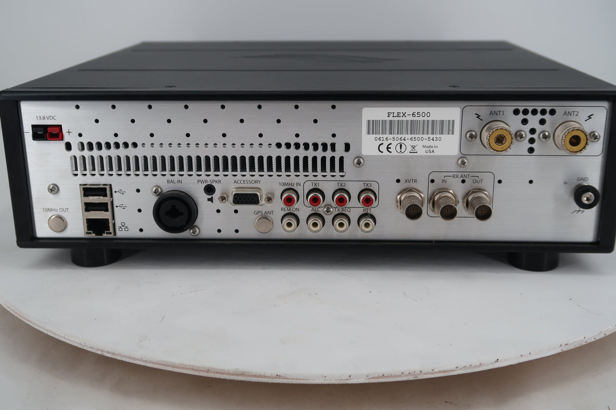 U20160 Used FlexRadio Flex-6500 HF/50MHz SDR Transceiver w/Autotuner