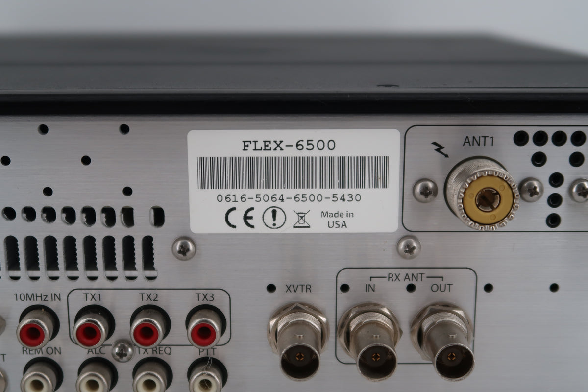 U20160 Used FlexRadio Flex-6500 HF/50MHz SDR Transceiver w/Autotuner