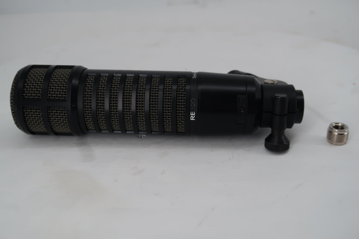 U20162 Used Electrovoice RE320 Variable‑D dynamic Vocal & Instrument Microphone in Carrying Case
