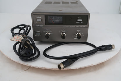U20165 Used Kenwood AT-250 Automatic Antenna Tuner with cable