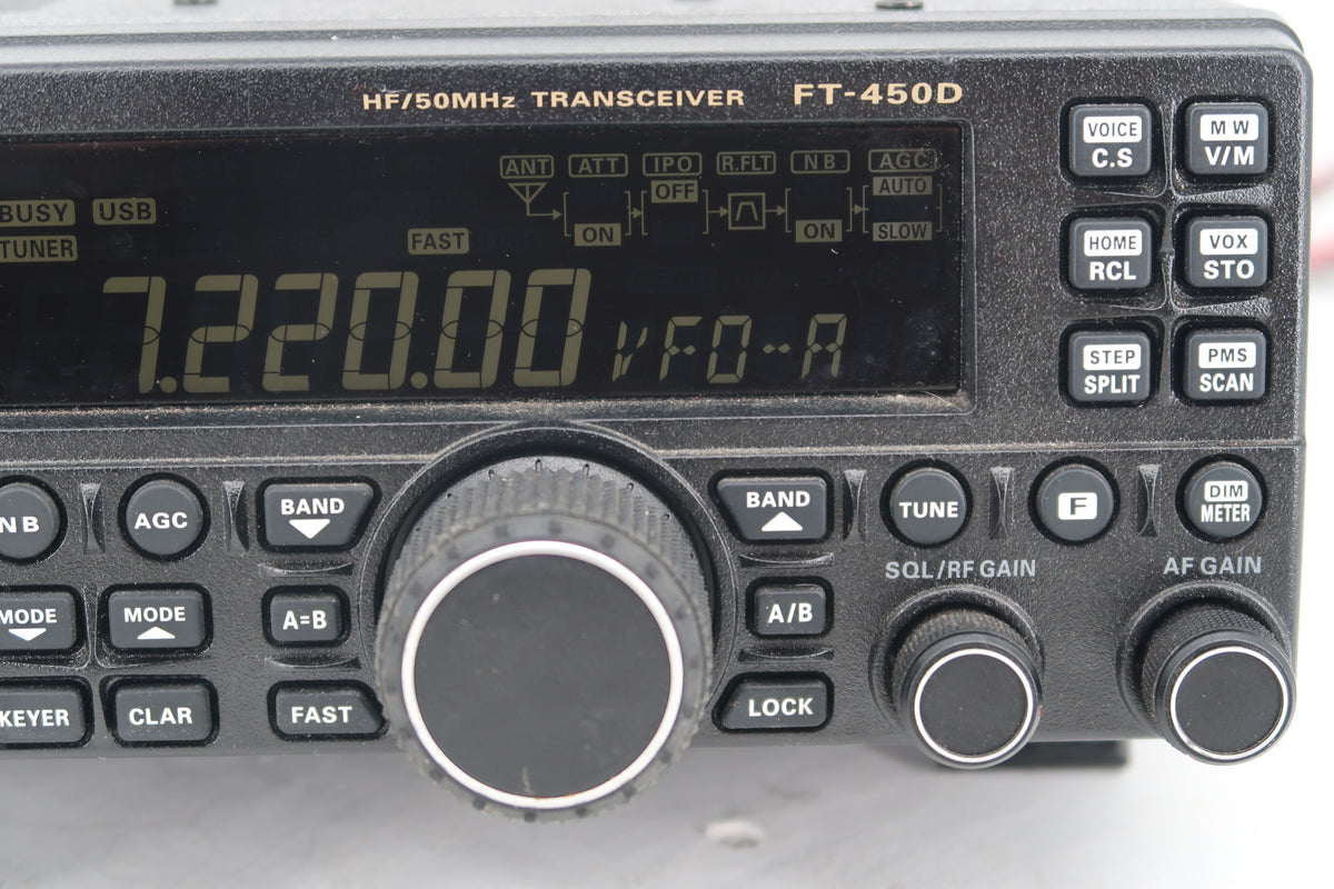 U20167 Yaesu FT-450D HF/50MHz All-Mode Transceiver