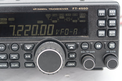 U20167 Yaesu FT-450D HF/50MHz All-Mode Transceiver
