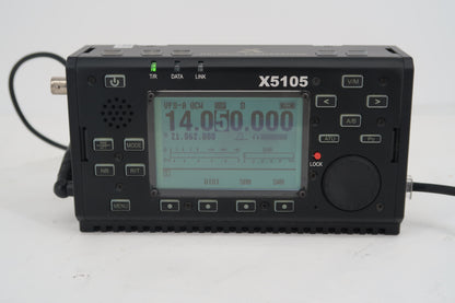 U20168 Xiegu X5105 Outdoor Version HF+50MHz QRP Transceiver w/ Autotuner
