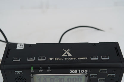 U20168 Xiegu X5105 Outdoor Version HF+50MHz QRP Transceiver w/ Autotuner
