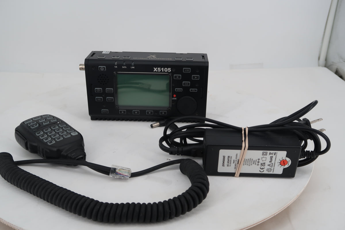 U20168 Xiegu X5105 Outdoor Version HF+50MHz QRP Transceiver w/ Autotuner