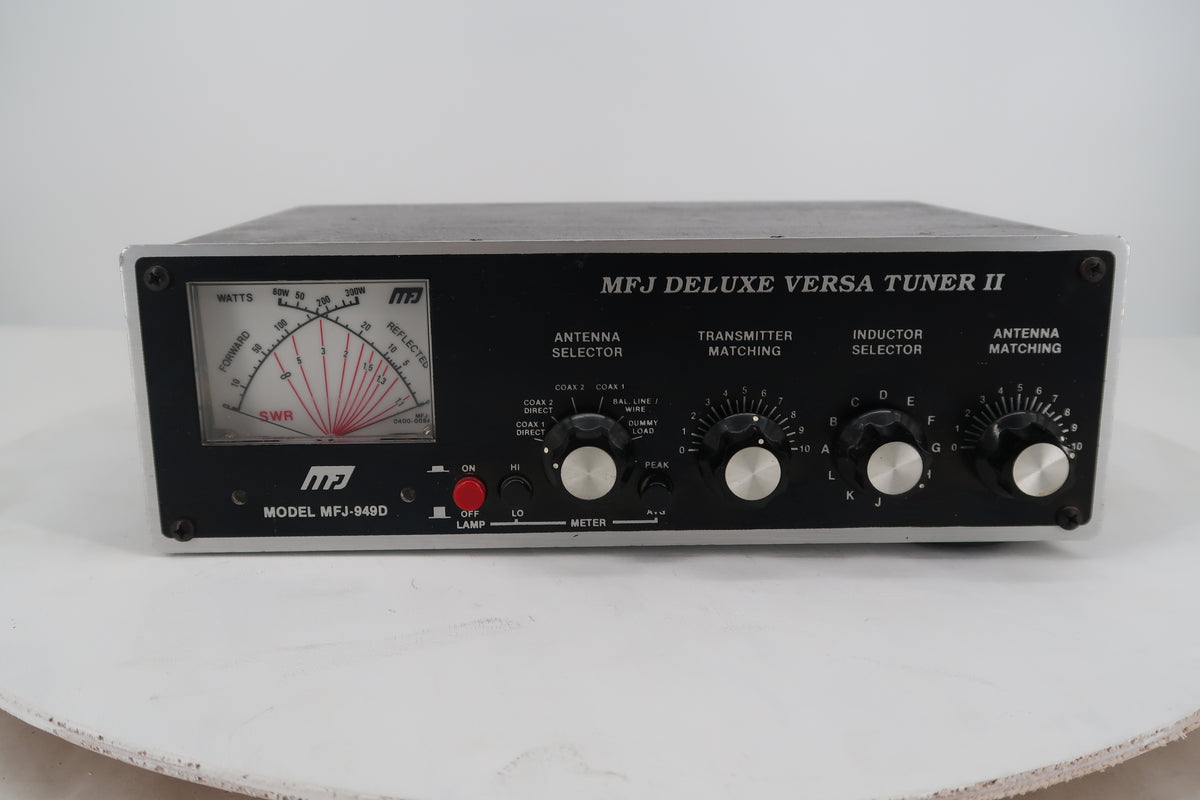 U20169 MFJ-949D Deluxe Versa Tuner II Manual Antenna Tuner