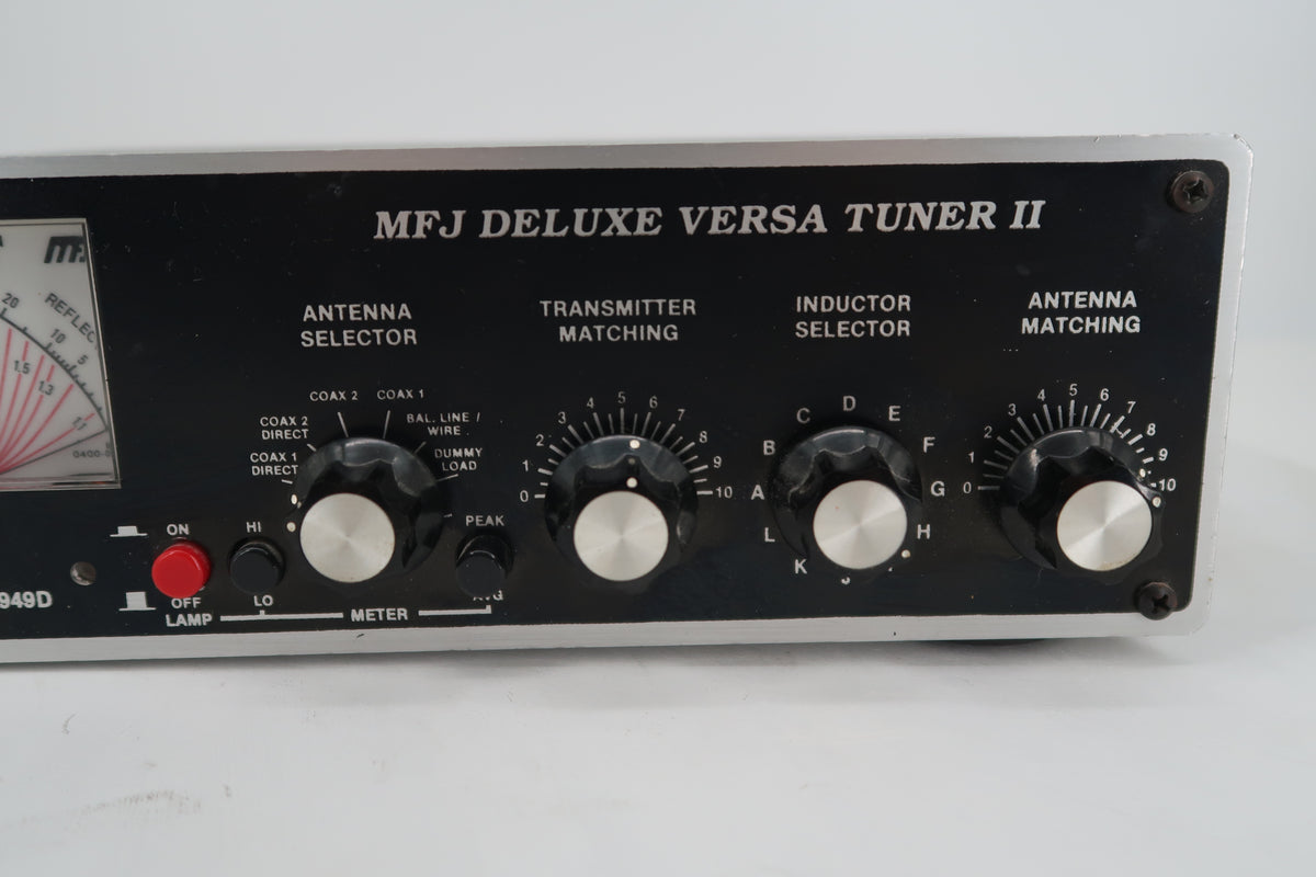 U20169 MFJ-949D Deluxe Versa Tuner II Manual Antenna Tuner