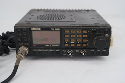 U20172 AS-IS Kenwood TM-2550A VHF Mobile Transceiver - Non-Working Unit