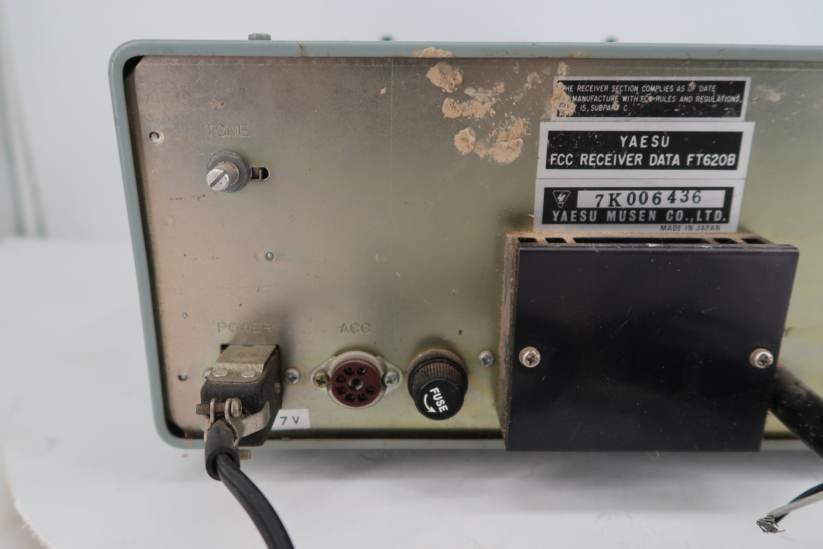 U20173 AS-IS Yaesu FT-620B SSB/CW/AM 6M Transceiver