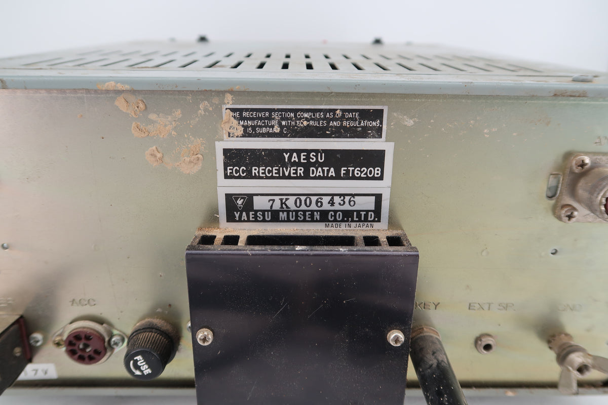 U20173 AS-IS Yaesu FT-620B SSB/CW/AM 6M Transceiver
