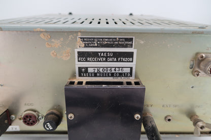 U20173 AS-IS Yaesu FT-620B SSB/CW/AM 6M Transceiver