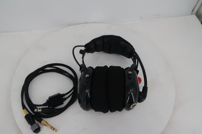 U20177 Used RadioSport RS60CF-10A Stereo/Dual-Watch Headset - Carbon Fiber Finish
