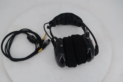 U20177 Used RadioSport RS60CF-10A Stereo/Dual-Watch Headset - Carbon Fiber Finish