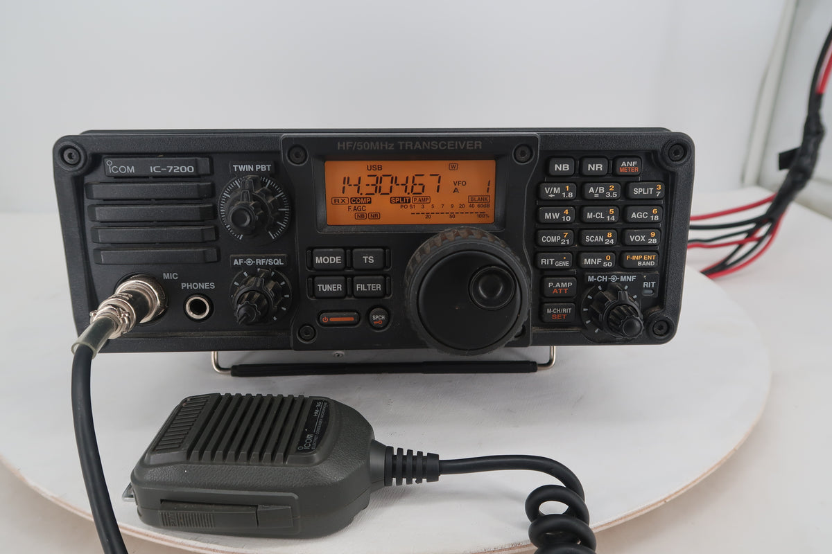 U20179 Used Icom IC-7200 HF/50 MHz Transceiver